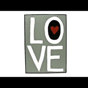 Hand Painted Wood Sign